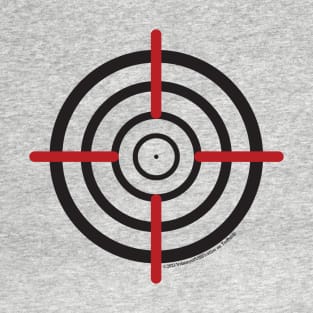 Bulls Eye Target crosshair T-Shirt